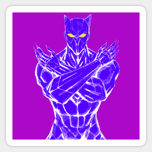 infinity stones black panther Sticker